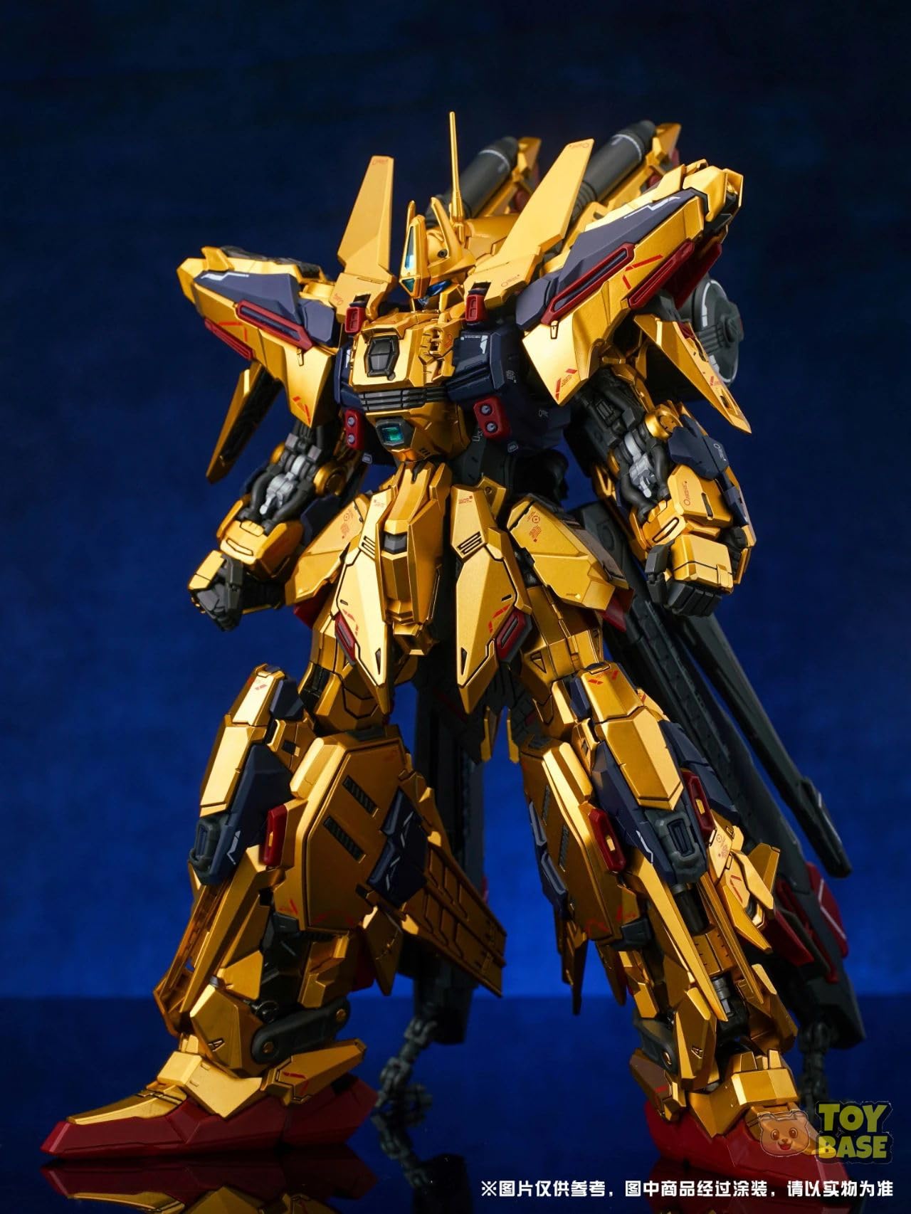 神馬模型　1/100 黄金武士 ダイキャスト　海外製　フルアーマー百式改タイプ Yahoo!オークション - 【神馬模型】1/100 黄金武士 （フル